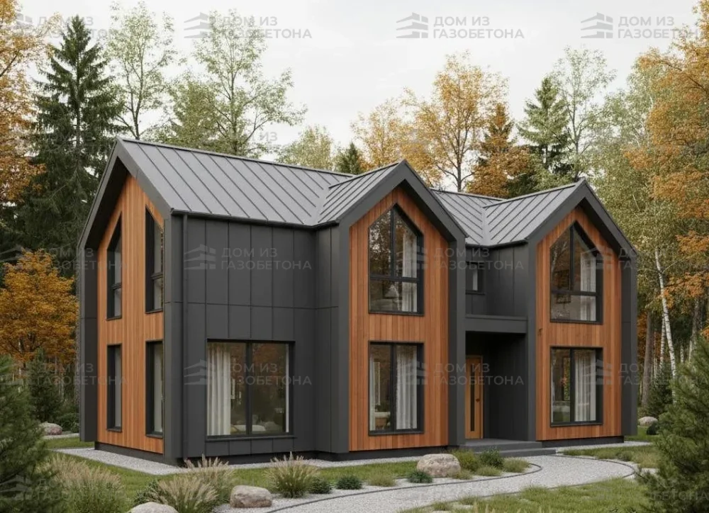 Проект Одноэтажный дом 15 на 13, 110 м2