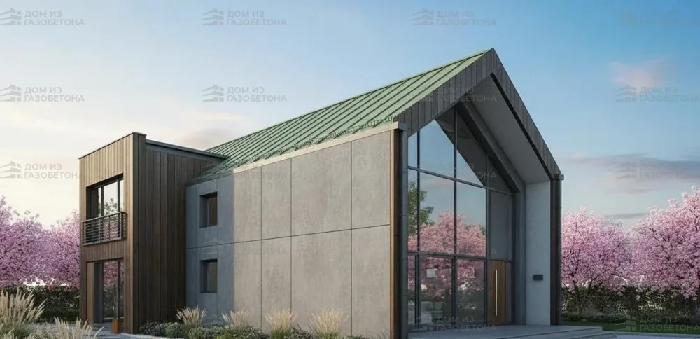 Проект Двухэтажный дом 11 на 20, 222 м2