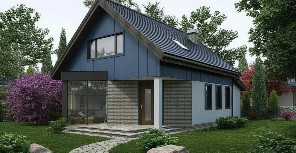 Проект Двухэтажный дом 16 на 10, 125 м2